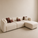 Modern Curved L-Shape Sofa
