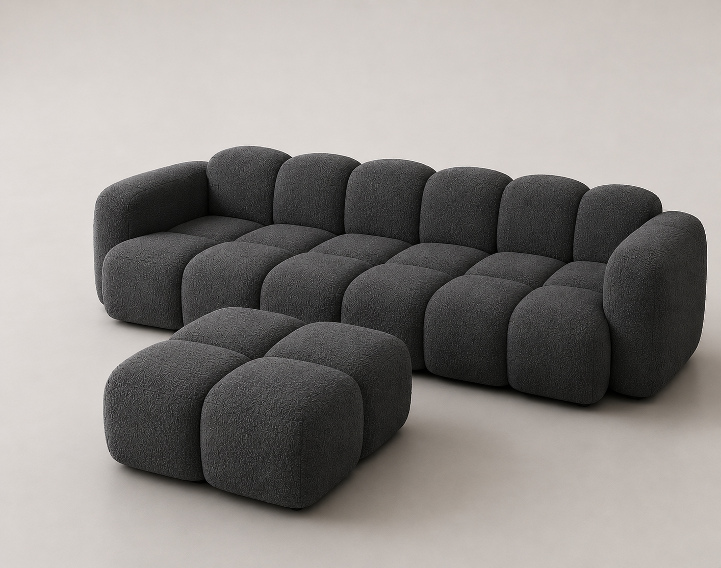 gray bubble sofa Modular Sofa Set - Image 1